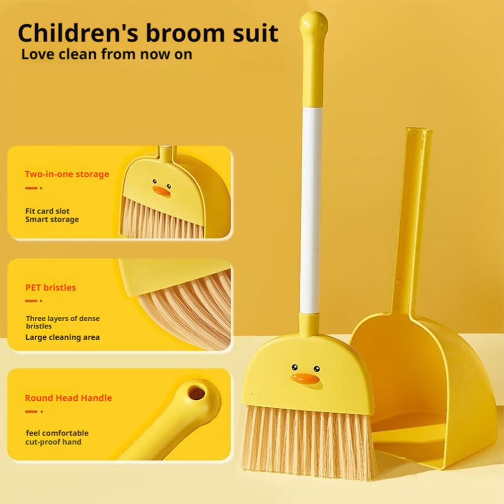 Set Sapu dan Pengki Mini Anak- - Kids Outdoor Broom ulasan dan harga