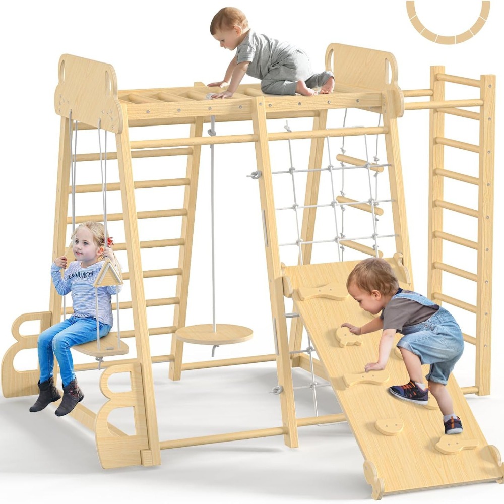 Peralatan Bermain Jungle Gym I - Kids Outdoor Climbing Frame ulasan dan harga