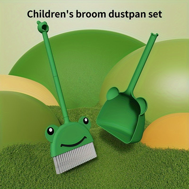 Set sapu dan pengki, set alat  - Kids Outdoor Broom ulasan dan harga