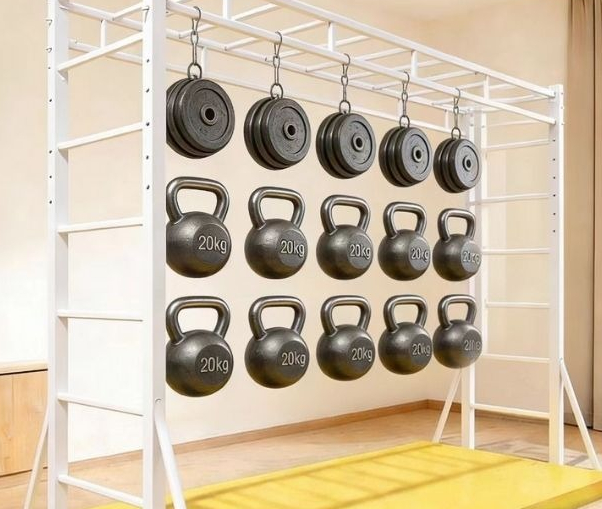 Tangga panjat, tangga kebugara - Kids Outdoor Climbing Frame ulasan dan harga